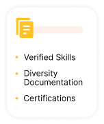 Certified skills diversity documentation certifications.