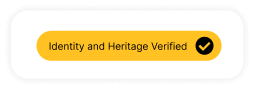 Identity and heritage verified.