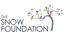 The snow foundation logo.